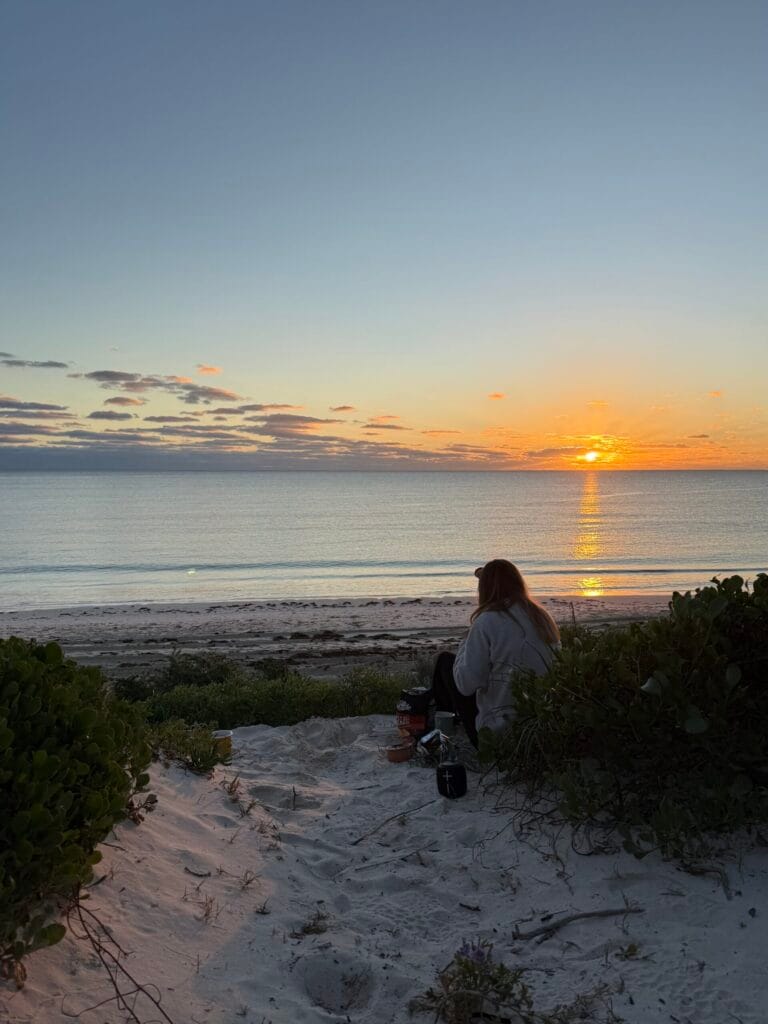 Sunset at Sandy Cape